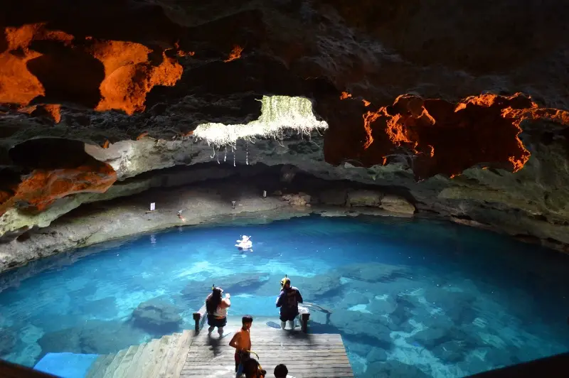 New Year's Day Adventure: Visit Devil's Den Underground Spring